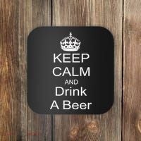 Keep Calm and Drink Beer Coaster thumb 0