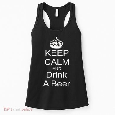 Keep Calm and Drink Beer Women's Tank Top