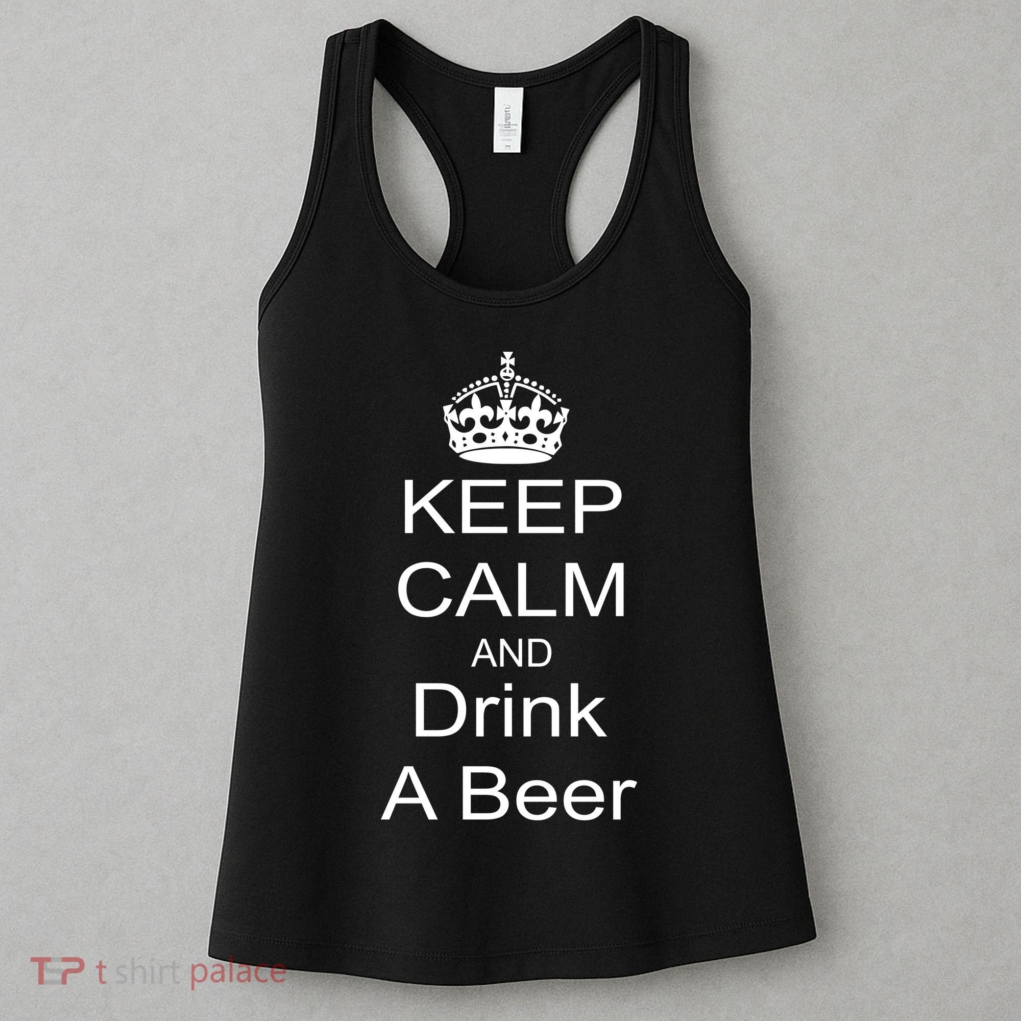Keep Calm and Drink Beer Women's Tank Top