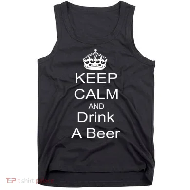 Keep Calm and Drink Beer Tank Top