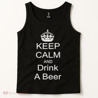 Keep Calm and Drink Beer Tank Top thumb 2