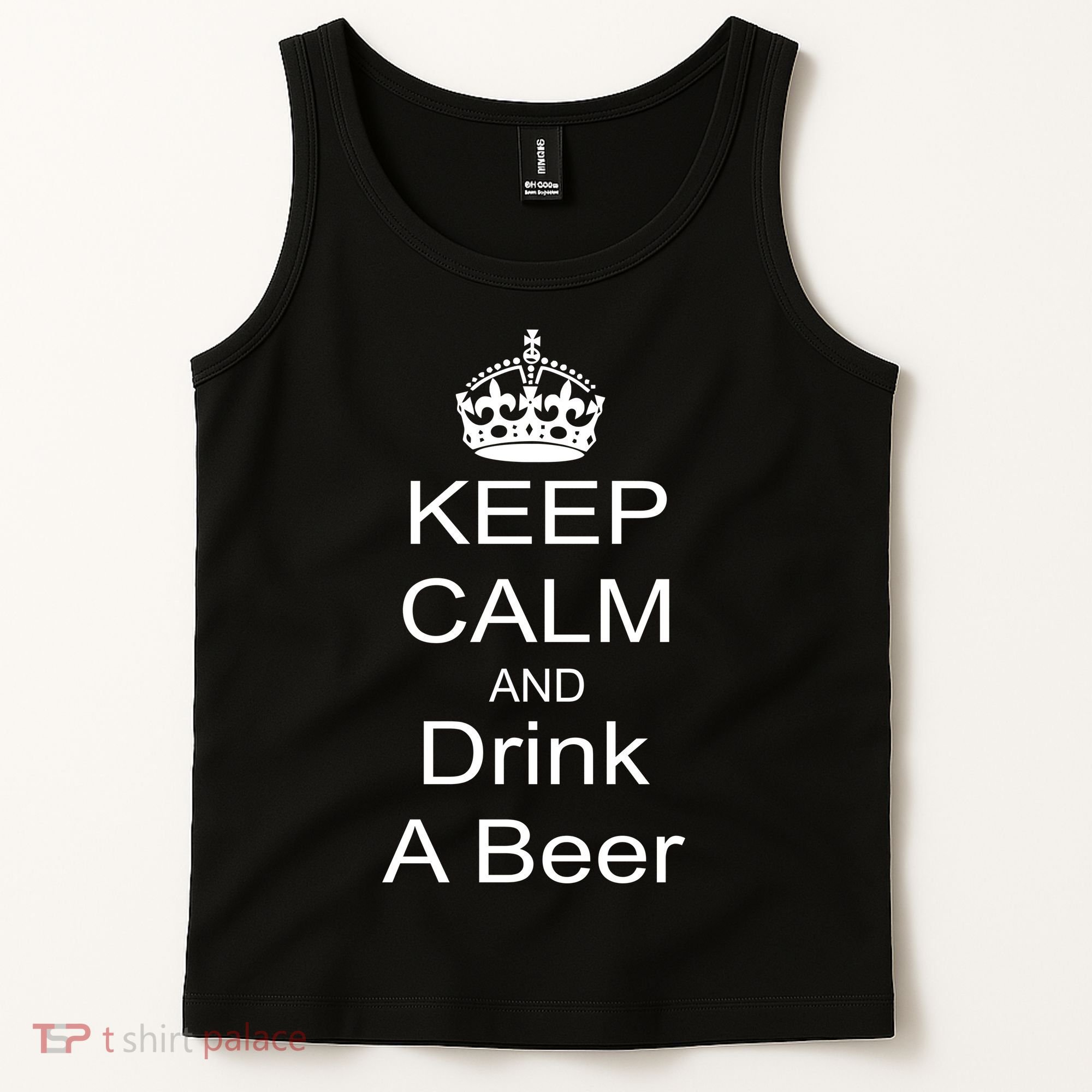 Keep Calm and Drink Beer Tank Top