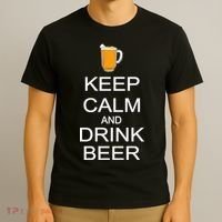 Keep Calm And Drink Beer Pitcher T-Shirt thumb 3