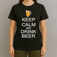 Keep Calm And Drink Beer Pitcher T-Shirt thumb 4