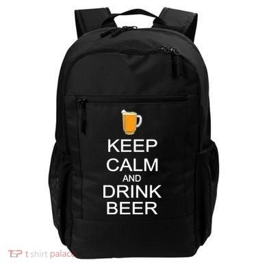 Keep Calm And Drink Beer Pitcher Backpack