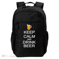 Keep Calm And Drink Beer Pitcher Backpack thumb 0