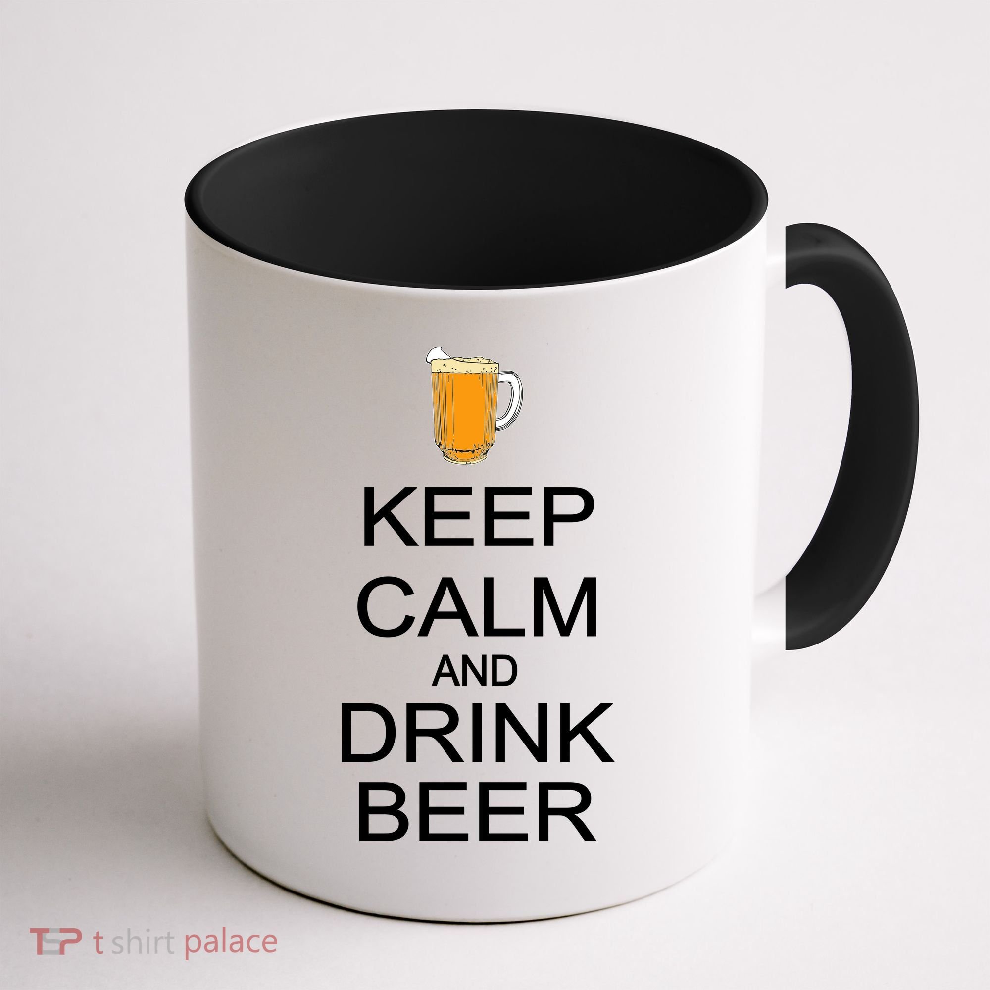 Keep Calm And Drink Beer Pitcher Coffee Mug