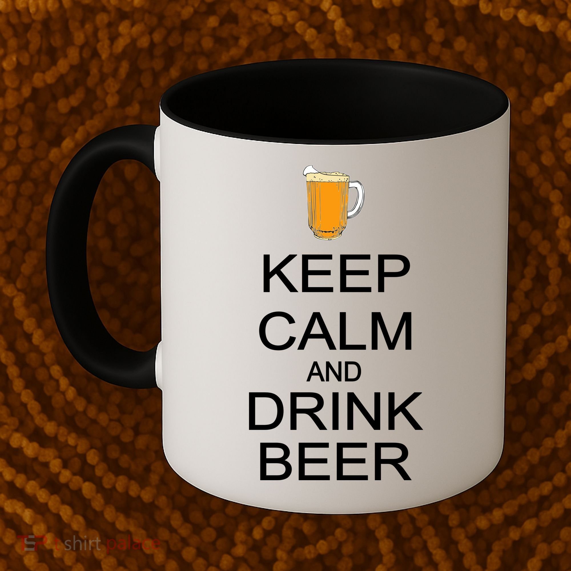 Keep Calm And Drink Beer Pitcher Coffee Mug
