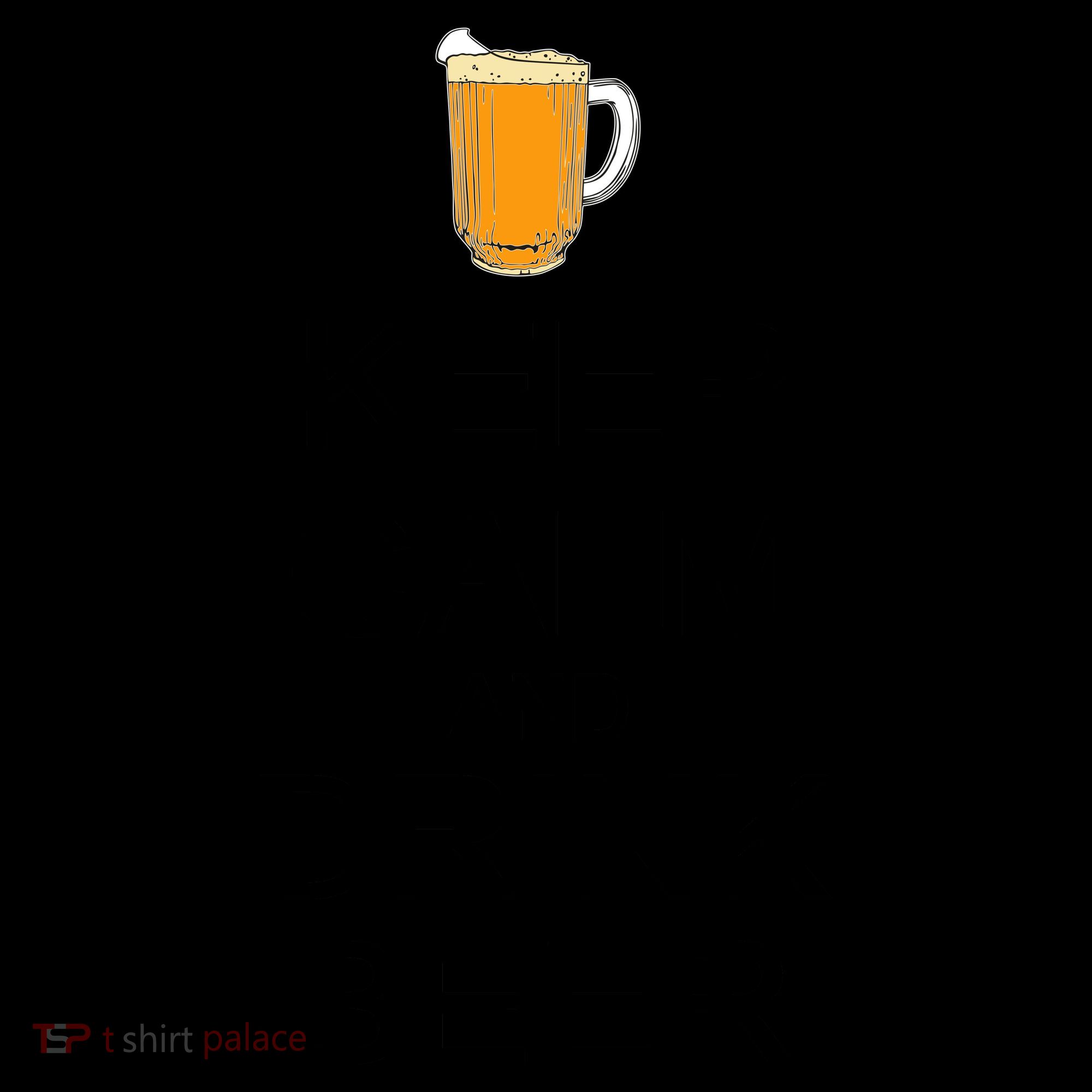 Keep Calm And Drink Beer Pitcher Coffee Mug