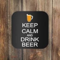 Keep Calm And Drink Beer Pitcher Coaster thumb 0