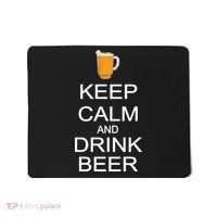 Keep Calm And Drink Beer Pitcher Mousepad thumb 0