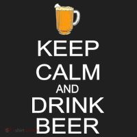 Keep Calm And Drink Beer Pitcher Golf Towel thumb 3