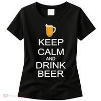 Keep Calm And Drink Beer Pitcher Women's T-Shirt thumb 0