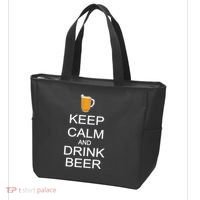 Keep Calm And Drink Beer Pitcher Tote Bag thumb 3