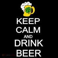 Keep Calm And Drink Beer St. Patrick's Day Bucket Hat thumb 4
