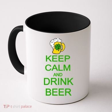 Keep Calm And Drink Beer St. Patrick's Day Coffee Mug