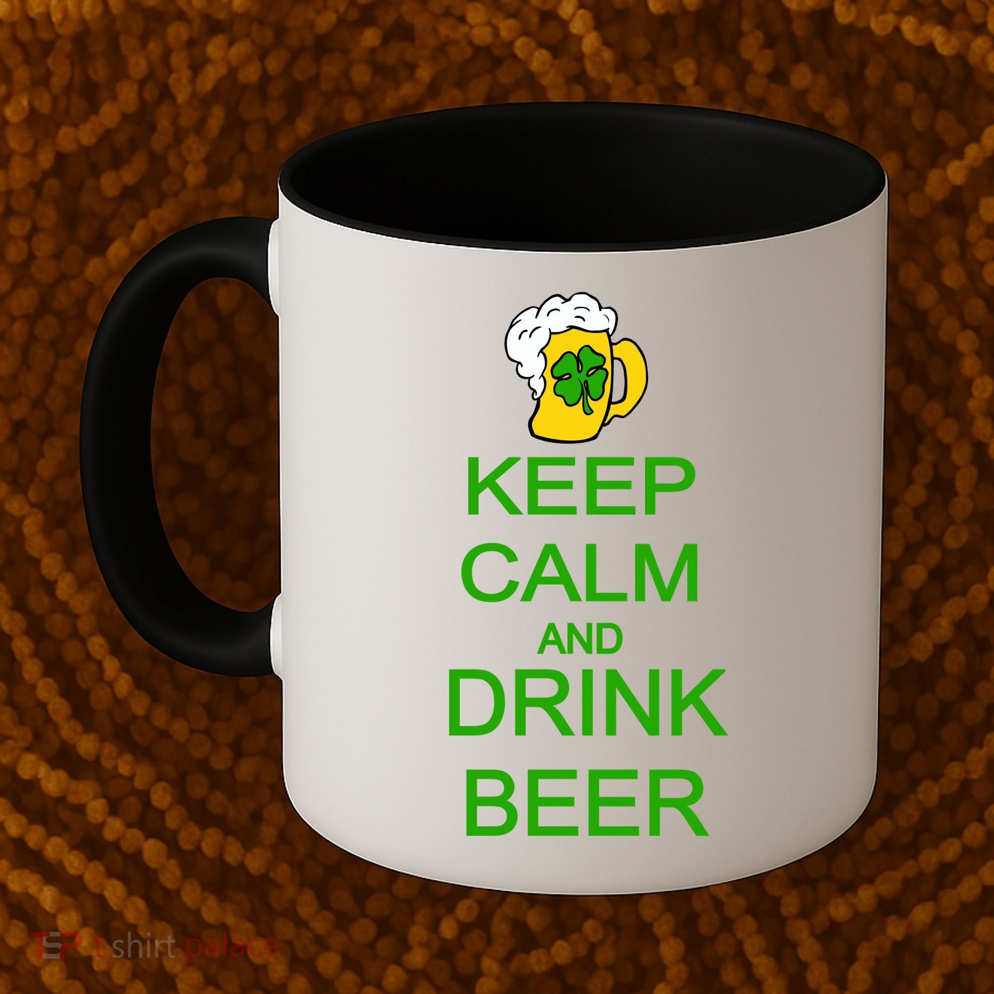 Keep Calm And Drink Beer St. Patrick's Day Coffee Mug