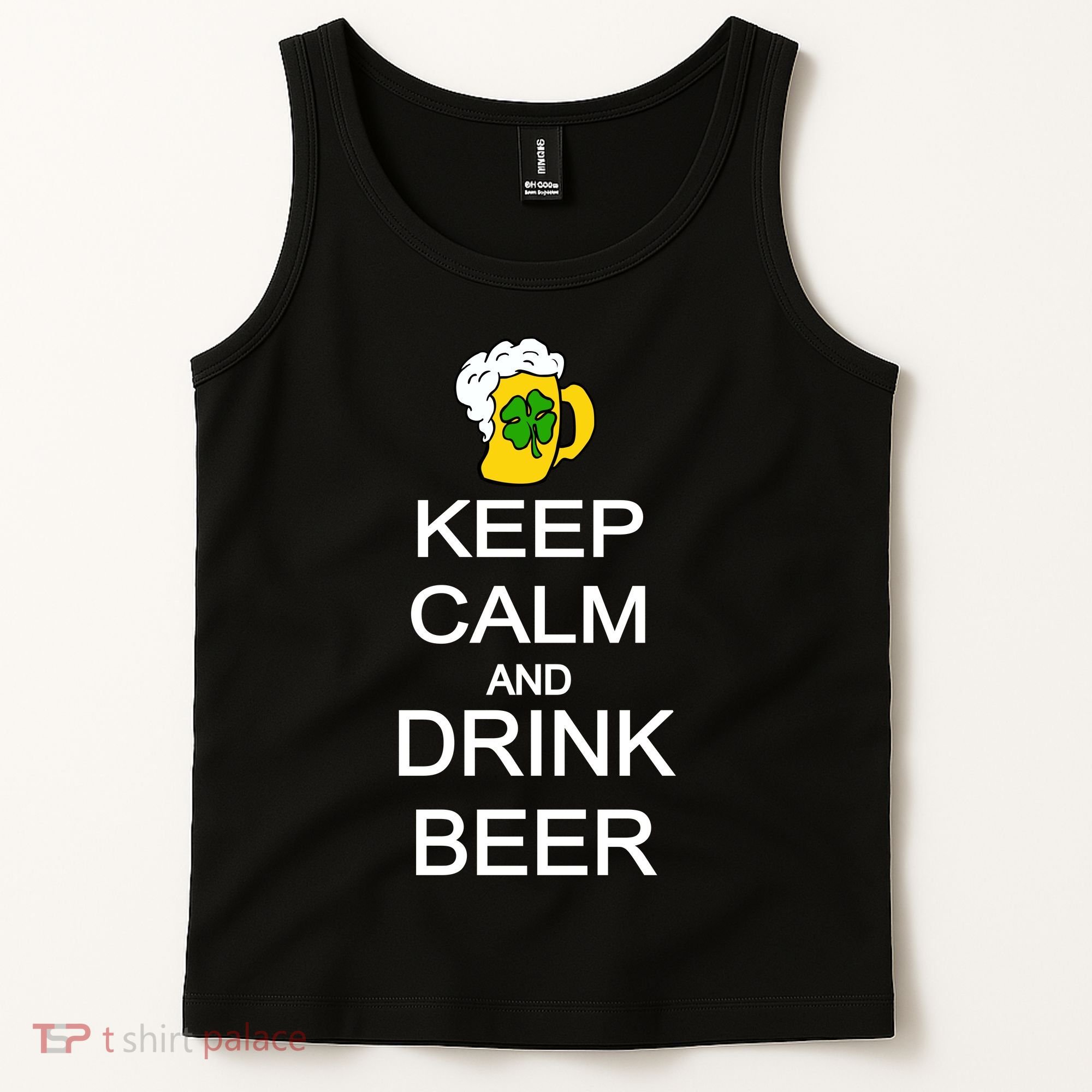 Keep Calm And Drink Beer St. Patrick's Day Tank Top