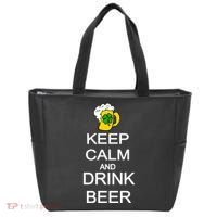 Keep Calm And Drink Beer St. Patrick's Day Tote Bag thumb 0