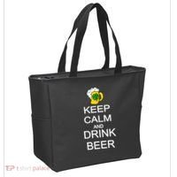 Keep Calm And Drink Beer St. Patrick's Day Tote Bag thumb 2