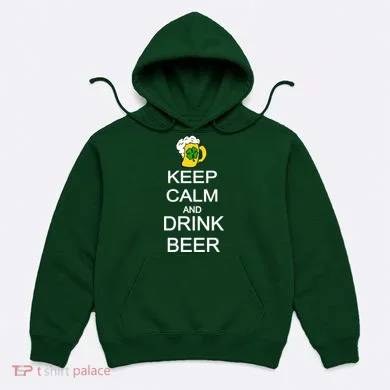 Keep Calm And Drink Beer St. Patrick's Day Hoodie