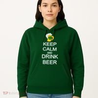 Keep Calm And Drink Beer St. Patrick's Day Hoodie thumb 5