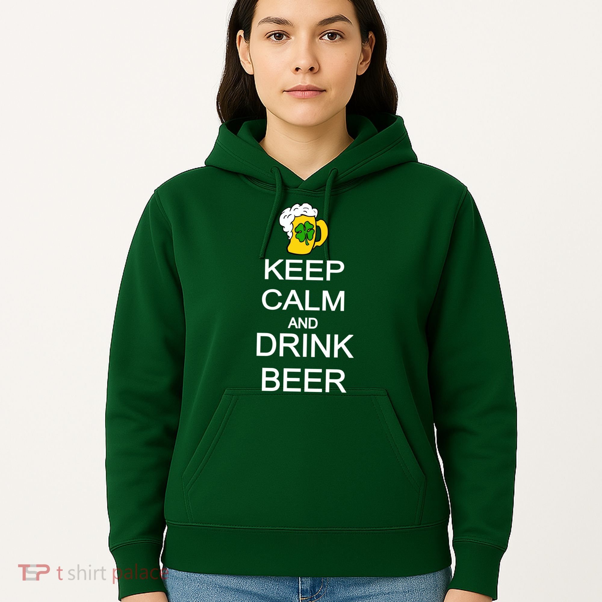 Keep Calm And Drink Beer St. Patrick's Day Hoodie