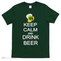 Keep Calm And Drink Beer St. Patrick's Day T-Shirt thumb 0