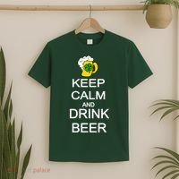 Keep Calm And Drink Beer St. Patrick's Day T-Shirt thumb 2