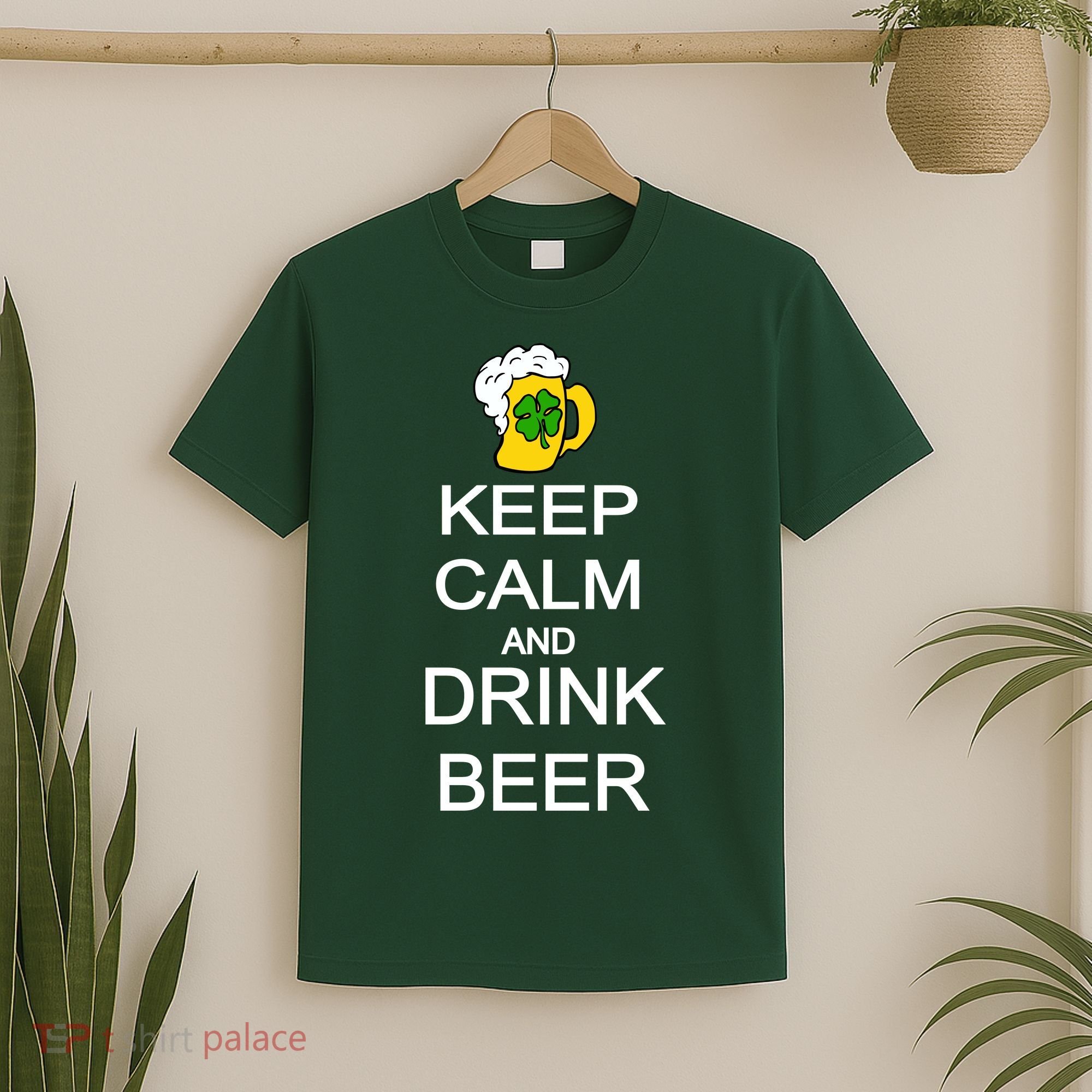 Keep Calm And Drink Beer St. Patrick's Day T-Shirt
