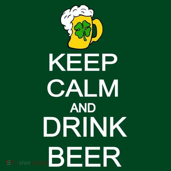 Keep Calm And Drink Beer St. Patrick's Day Kids Sweatshirt