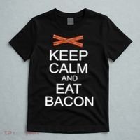 Keep Calm And Eat Bacon T-Shirt thumb 5