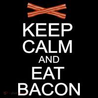 Keep Calm And Eat Bacon Tank Top thumb 6