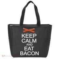 Keep Calm And Eat Bacon Tote Bag thumb 0