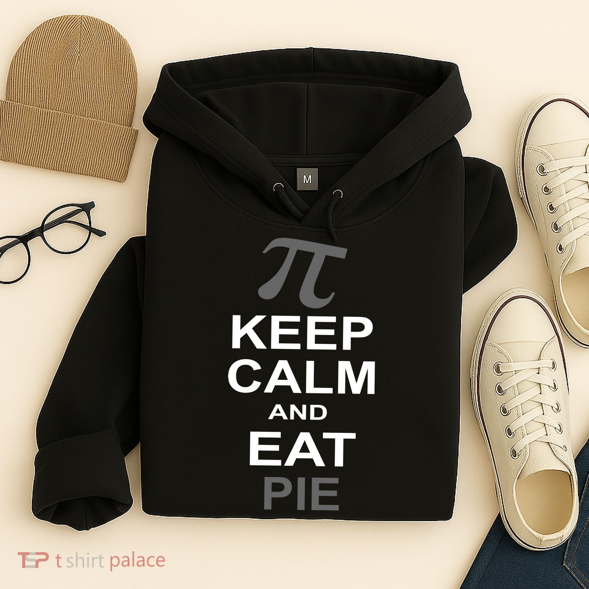 Keep Calm And Eat Pie Hoodie