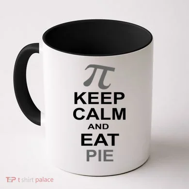 Keep Calm And Eat Pie Coffee Mug