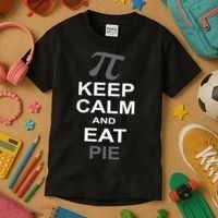 Keep Calm And Eat Pie Kids T-Shirt thumb 3