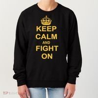 Keep Calm And Fight On Women's Sweatshirt thumb 0