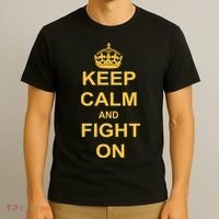 Keep Calm And Fight On T-Shirt thumb 3