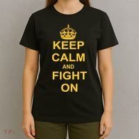 Keep Calm And Fight On T-Shirt thumb 4