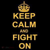 Keep Calm And Fight On Women's Hoodie thumb 2