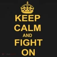 Keep Calm And Fight On Tank Top thumb 6