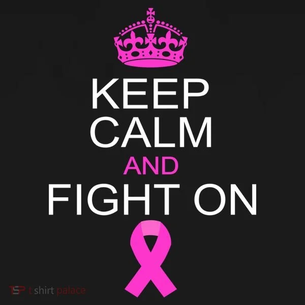 Keep Calm And Fight On Support Doggie Tank