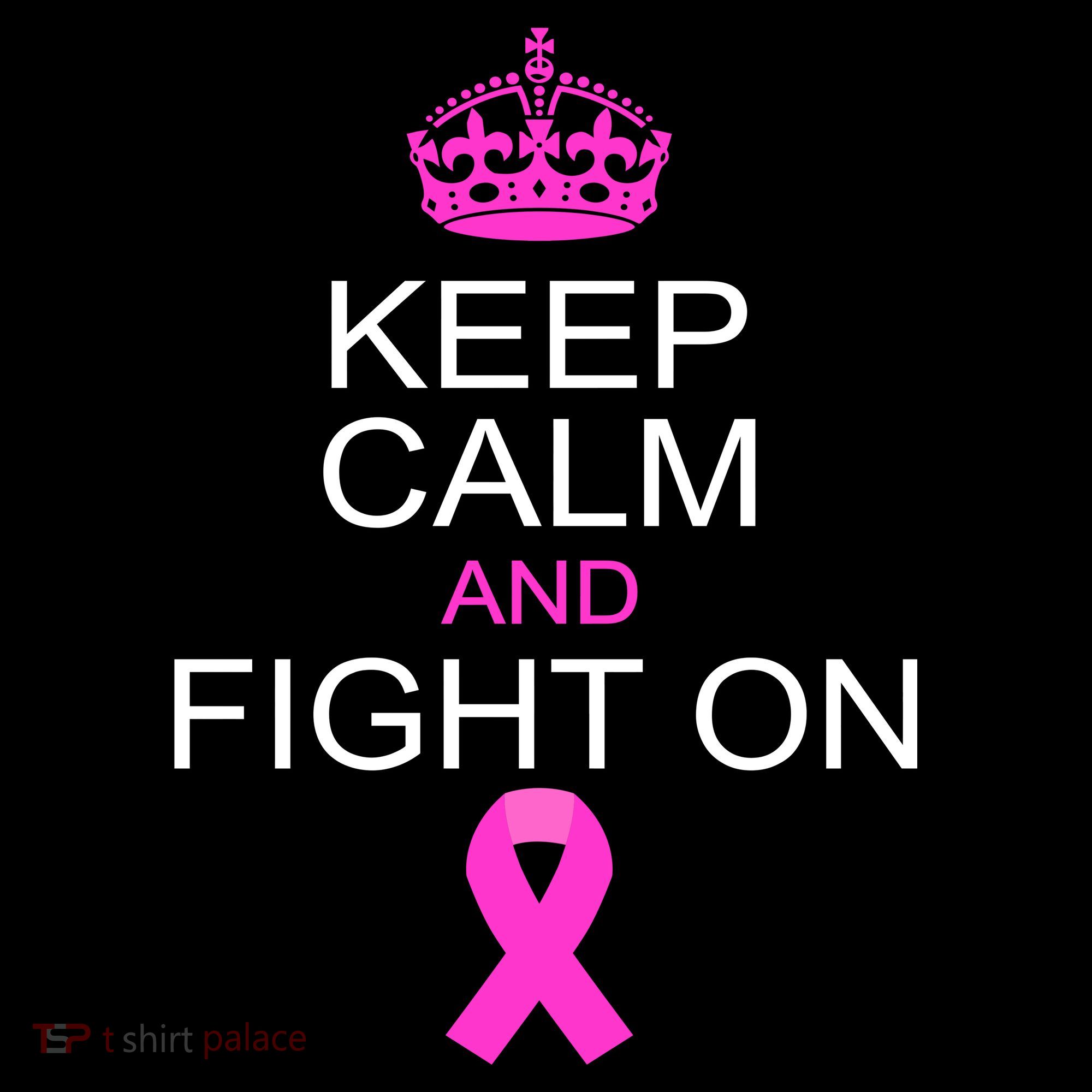 Keep Calm And Fight On Support Sweatshirt
