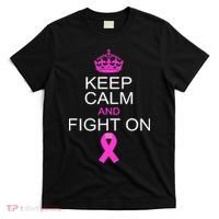 Keep Calm And Fight On Support T-Shirt thumb 0