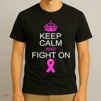 Keep Calm And Fight On Support T-Shirt thumb 3