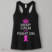 Keep Calm And Fight On Support Women's Tank Top thumb 3