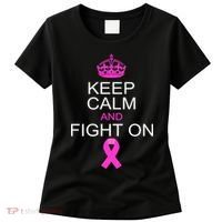 Keep Calm And Fight On Support Women's T-Shirt thumb 0