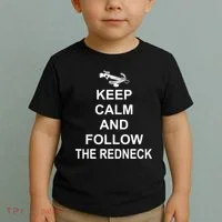 Keep Calm and Follow The Redneck Toddler T-Shirt thumb 2