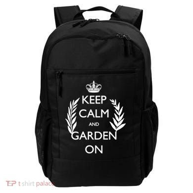 Keep Calm And Garden On Backpack